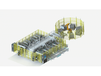 大族鋰電方形電芯分選系統